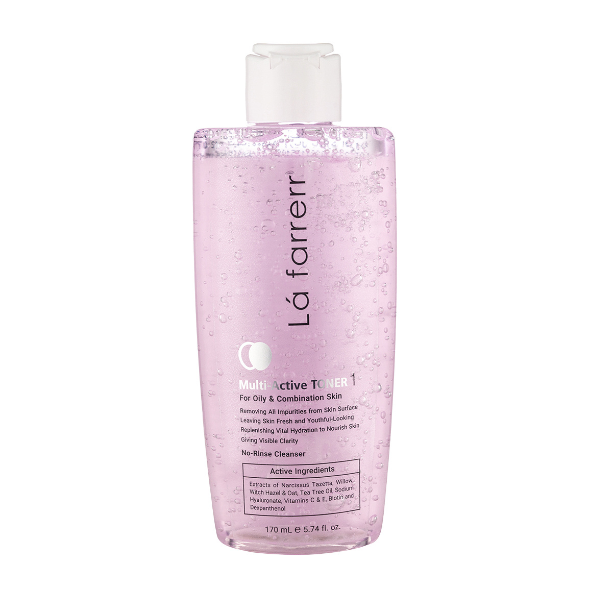 تونر لافارر مدل Multi Active حجم 170 میلی‌لیتر