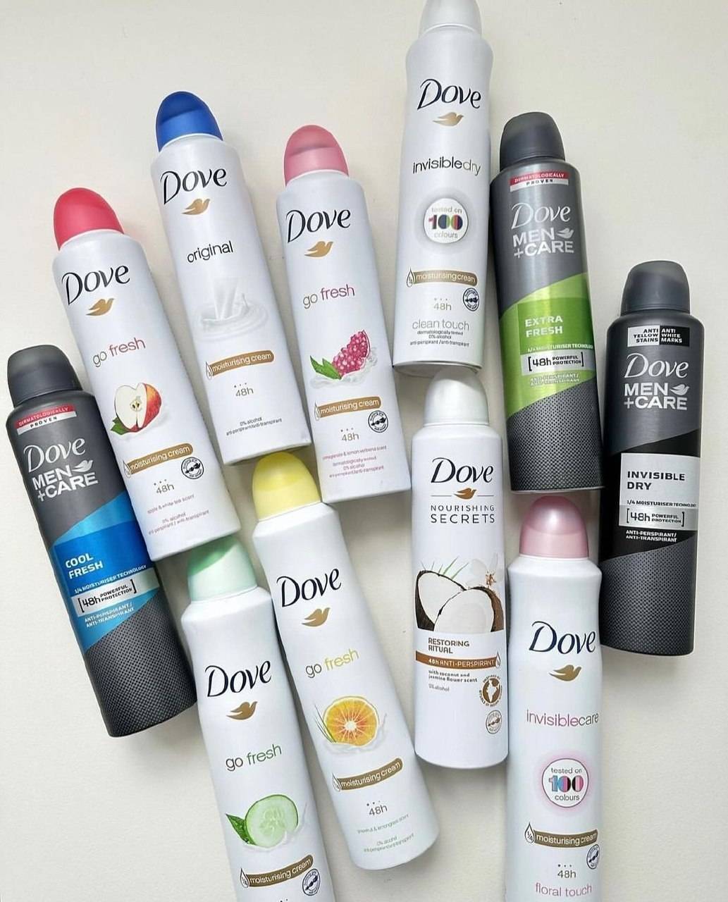 اسپری ضدتعریق داو انگلیسی