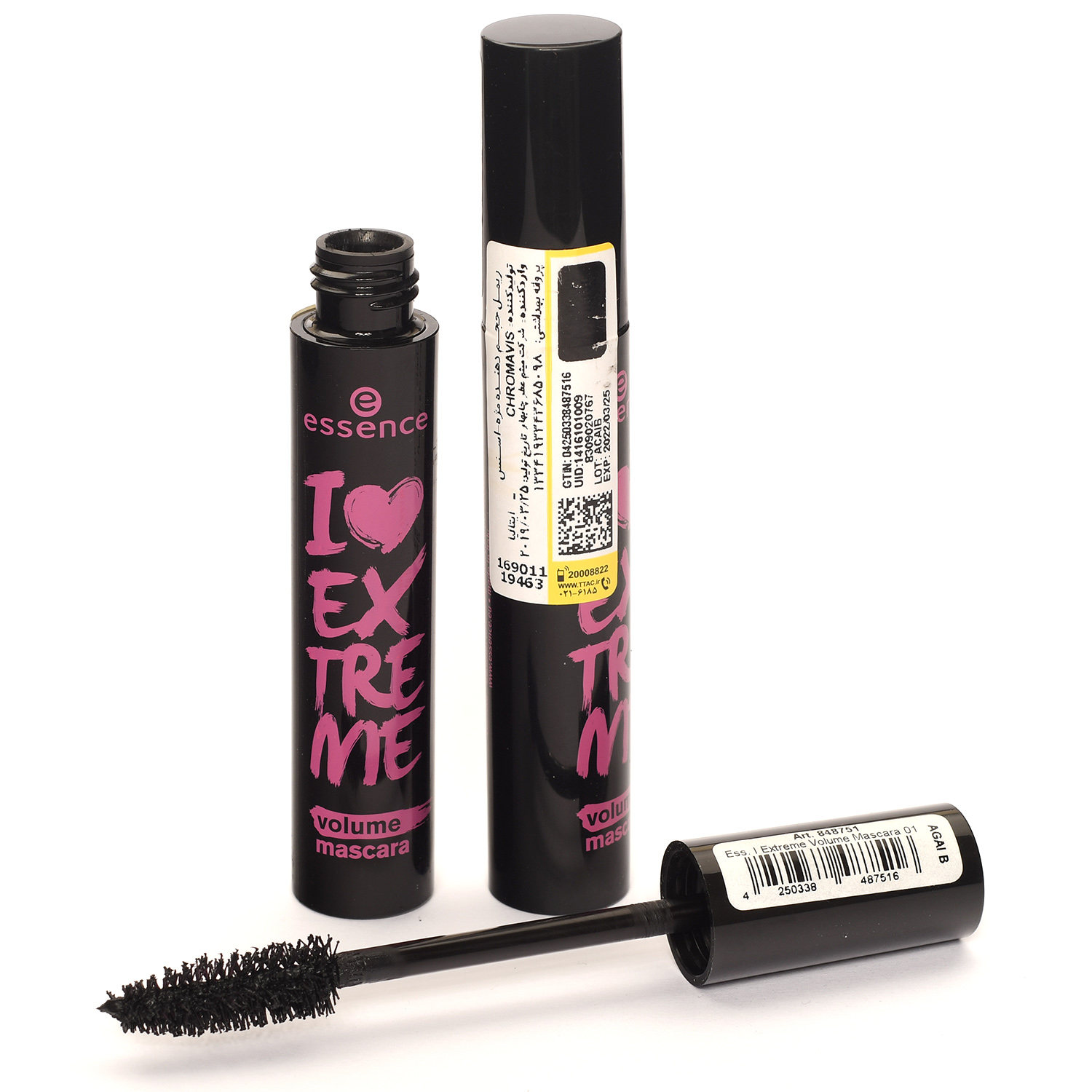 ریمل اسنس مشکی و صورتی